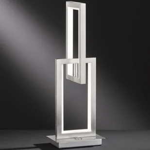 Wofi Lampa stołowa Muriel, LED, na 2 żarówki, kolor matowy niklowy 8133.02.64.9000 - Lampy stojące - miniaturka - grafika 2