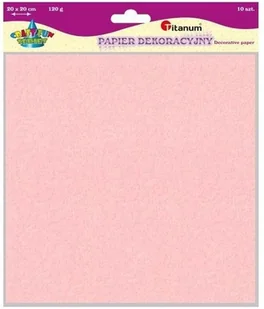 Papier dekoracyjny a"10 szt.120g.20x20cm 20661 - Szkolne artykuły papiernicze - miniaturka - grafika 3