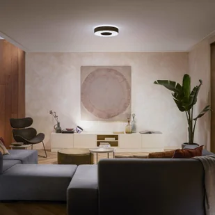 Philips Hue Hue Infuse lampa sufitowa 38,1cm, czarna - Lampy sufitowe - miniaturka - grafika 2