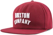 Czapki damskie - Brixton czapka męska Woodburn Burgundy - miniaturka - grafika 1