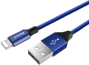 Baseus Kabel USB Baseus Baseus Oryginalny kabel Lightning iPhone Yiven 1,2m Navy Blue (25264-uniw) - Kable USB - miniaturka - grafika 4
