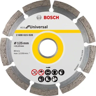 Bosch BOSCH_elektonarzedzia BOSCH_elektonarzedzia Tarcza diamentowa ECO for Universal 125mm 10 szt 2608615041) - Tarcze do pił - miniaturka - grafika 2