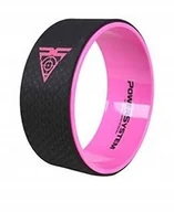Akcesoria do masażu - Power-system Koło Yoga Wheel Pro Pink - miniaturka - grafika 1