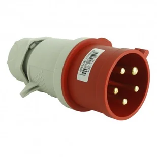 TP Electric Wtyczka przenośna 5P 16A IP44 400V 7690 3105-301-1601 - Osprzęt siłowy - miniaturka - grafika 3