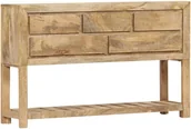 Szafki do salonu - vidaXL vidaXL Szafka, 120x30x75 cm, lite drewno mango - miniaturka - grafika 1