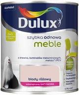 Farby olejne i specjalne - Dulux Szybka Odnowa Meble blady różowy 750 ml - miniaturka - grafika 1