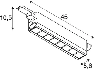 Spotline SLV 3~ SIGHT MOVE DALI 3-fazowy system oświetlenia biały 4000 K 1004693 - Lampy pozostałe - miniaturka - grafika 6