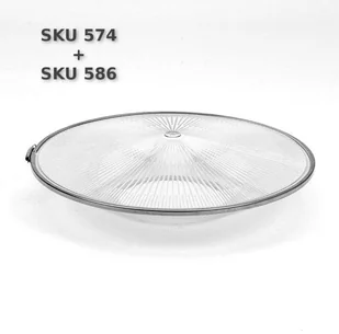 v-tac Klosz Pokrywa PC do opraw High Bay (do Reflektora SKU 574) 120ST Odporność na kurz V-TAC VT-574-586 - Oprawy, klosze i abażury - miniaturka - grafika 5