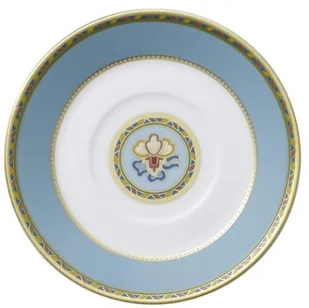 Villeroy & Boch Samarkand akwamaryna Espresso spodek 12 cm 1047301430 - Talerze - miniaturka - grafika 3