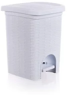 Kosze na śmieci - Kosz łazienkowy biały - miniaturka - grafika 1