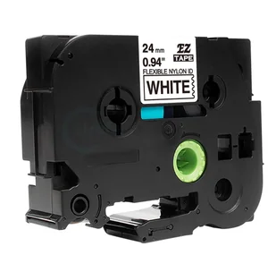Brother strefadrukarek.pl Taśma TZe-NFX251 nylon mocny klej 24mm x 5m biała czarny nadruk - zamiennik | OSZCZĘDZAJ DO 80% - ZADZWOŃ! PROMOCJA! TZe-NFX251 - Etykiety do drukarek - miniaturka - grafika 4