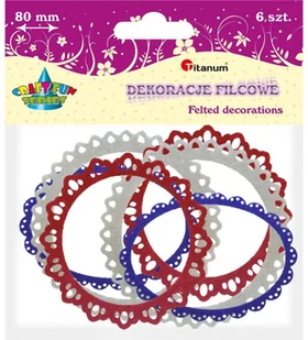 Koronka filc 8cm A6 x104 363609 - Dekoracje domu - miniaturka - grafika 3