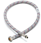 Akcesoria hydrauliczne - Industrias Mateu Wężyk Griferias M10 x W3/8 80 cm 1GR02080 - miniaturka - grafika 1