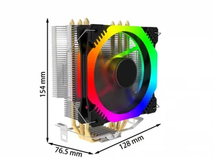 Gembird WENTYLATOR CPU HURACAN X120 RGB CPU-HURACAN-RGB-X120 - Tuning komputera - akcesoria - miniaturka - grafika 5