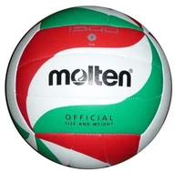 Siatkówka - Molten Piłka, V5M 1500, biało-zielona, rozmiar uniwersalny - miniaturka - grafika 1