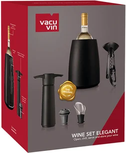 Vacu Vin Zestaw do wina Vacu Vin Wine Set Elegant - 5 elementów 3890660 - Zestawy do wina - miniaturka - grafika 2