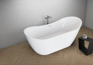 Polimat Abi 180x80 cm biała 00039 - Wanny - miniaturka - grafika 4