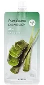 Maseczki do twarzy - Missha Pure Source Pocket Pack Aloe 10 ml - miniaturka - grafika 1
