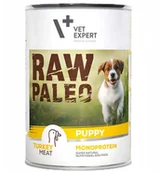 Mokra karma dla psów - VetExpert Vet Expert Raw Paleo Puppy Turkey 400 g - miniaturka - grafika 1