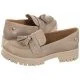 Mokasyny damskie - Maciejka Mokasyny Beżowe 05497-04/00-5 (MA875-a) - miniaturka - grafika 1