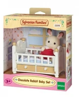 Figurki dla dzieci - Sylvanian Families Dziecko królików z czekoladowymi uszkami 5062 - miniaturka - grafika 1