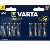 Baterie i akcesoria - Varta 8x Baterie ENERGY AAA LR3 BLISTER VA561 - miniaturka - grafika 1