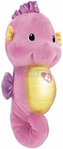 Fisher Price Świecąco grający konik morski różowy DGH83 DGH84 - Maskotki i pluszaki - miniaturka - grafika 3