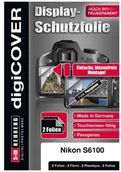 Osłony LCD do aparatów - digiCover folia ochronna na ekran LCD do Nikon Coolpix S6100 B2855 - miniaturka - grafika 1