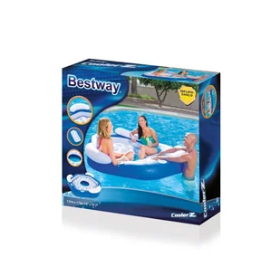 Bestway DMUCHANA WYSPA DO PŁYWANIA 191/81cm 43111 - Pływanie - miniaturka - grafika 4
