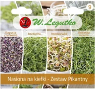 Nasiona na kiełki - Legutko Zestaw pikantny nasiona na kiełki - miniaturka - grafika 1