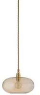 Lampy sufitowe - EBB & FLOW  Lampa wisząca Horizon 21cm złota/przydymiona LA101772 - miniaturka - grafika 1