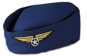 Dodatki do strojów karnawałowych - Boland Czapka "Stewardessa" BOLAND 01356 - miniaturka - grafika 1