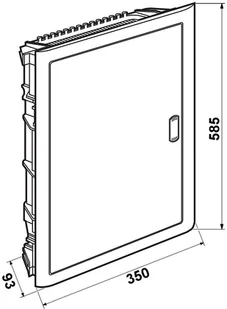 Legrand ROZDZIELNICA PODTYNKOWA 36-MODUŁOWA LE-602433 RWN LE-602433 - Rozdzielnie elektryczne - miniaturka - grafika 12