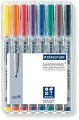 Markery do tablic - Staedtler Lumocolor non-permanent 315 WP8 cienkopis w etui Staedtler, 8 sztuk 315 WP8 - miniaturka - grafika 1