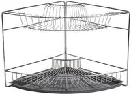 Suszarki do naczyń - Ander Topshop Suszarka do naczyń 2-poziomowa narożna z tacką - miniaturka - grafika 1