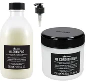 Zestawy kosmetyków damskich - Davines zestaw: szampon + odżywka - miniaturka - grafika 1