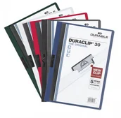 Teczki i skoroszyty - Durable 222700 DURACLIP Original 30 skoroszyt zaciskowy A4 1-30 k. mix kolorów op. (5 szt.) 222700 - miniaturka - grafika 1