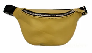 Wild Saszetka Na Pas Biodrówka Nerka De Lux PRISON TATTOO (PL) Skóra Naturalna Licowa Duża Metalowy Suwak - Nerki - miniaturka - grafika 31