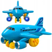 Samoloty i helikoptery - Napędzany wesoły Samolot światło dźwięk ZA1999 - miniaturka - grafika 1