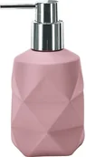 Mydelniczki i dozowniki mydła - Kleine Wolke Dozownik do mydła Crackle Rouge 4004478293540 - miniaturka - grafika 1