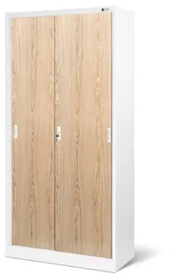 Jan Nowak JAN NOWAK Eco Design model KUBA biurowa szafa metalowa z drzwiami przesuwnymi KUBA - Szafy biurowe - miniaturka - grafika 2