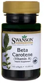 Witaminy i minerały dla sportowców - SWANSON Beta Karoten 10.000 IU -(250kap) 773 - miniaturka - grafika 1