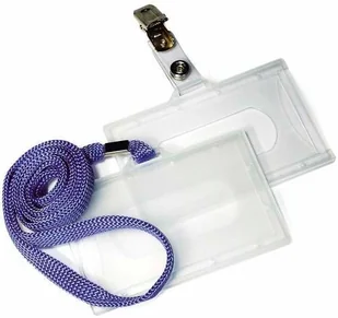 Argo Identyfikator holder z metalowym klipsem - Identyfikatory - miniaturka - grafika 2