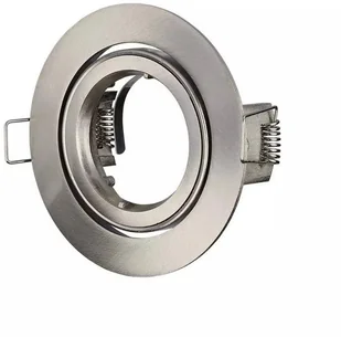 v-tac Oprawa Oczko V-TAC Aluminiowa Odlew GU10 Okrągła Ruchoma Satyna VT-775 - Oprawy, klosze i abażury - miniaturka - grafika 2