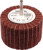 Materiały ścierne - YATO Ściernica listkowa trzpieniowa 80x50x6 p100 YT-83399 - miniaturka - grafika 1