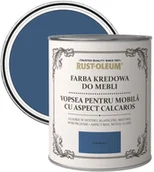 Farby do metalu - Rust-Oleum Farba kredowa do mebli Rust-Oleum kobaltowy 0 125 l R0070042X5 - miniaturka - grafika 1