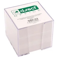 Notesy i bloczki - DRect Inny Kostka Luz Biała W Pojemniku 85x85x80mm - miniaturka - grafika 1