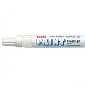 Markery permanentne - Uni TRODAT Marker olejowy PAINT PX-30 biały UN039-10 - miniaturka - grafika 1