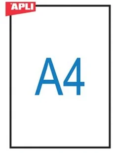 Apli Folia do rzutników A4 kopiarka bezbarwna 100ark AP859 - Papier do drukarek - miniaturka - grafika 2