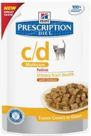 Mokra karma dla kotów - Hills Feline c/d saszetka 12x85g - miniaturka - grafika 1